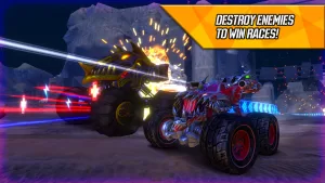 Race Rocket Arena Car Xtreme Mod APK (Unlimited Money) 3