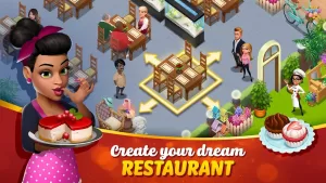 Tasty Town Mod APK (Unlimited Money/Gems, Quick Cooking) 3
