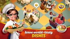 Tasty Town Mod APK (Unlimited Money/Gems, Quick Cooking) 2