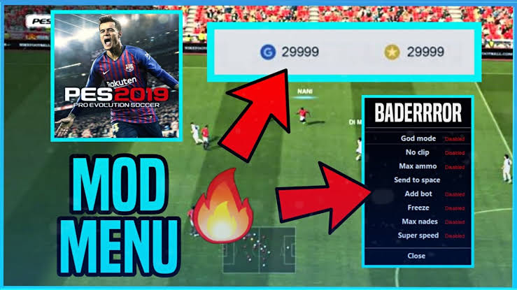 Experience Unlimited Coins PES Mod APK