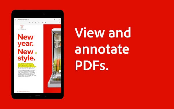 Enjoy features of Adobe Acrobat Reader APK
