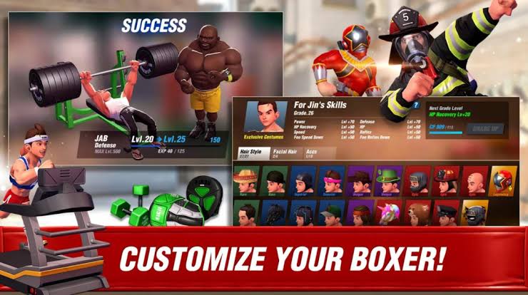 Enjoy amazing features of Boxing Star Mod APK