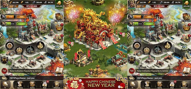 Install and play Clash of Kings Mod APK