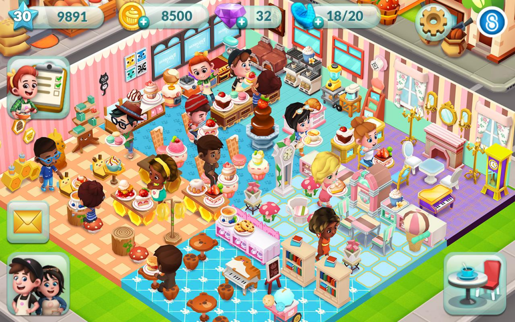 Features of the Bakery Story APK