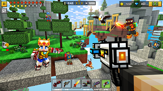 Features of Pixel Gun 3D Game