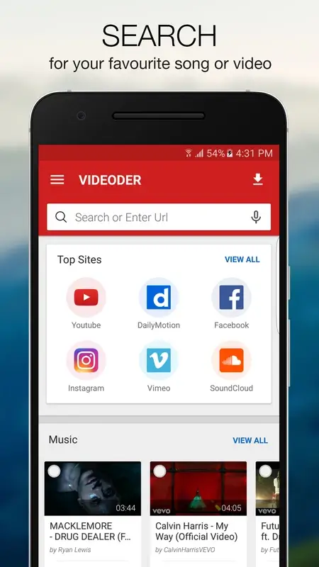 Features of Videoder App